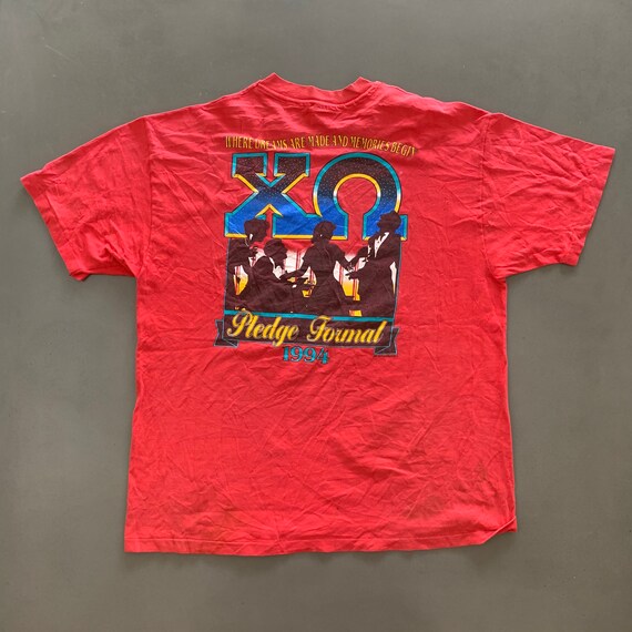 Vintage 1990s Sorority T-shirt size XL - image 4