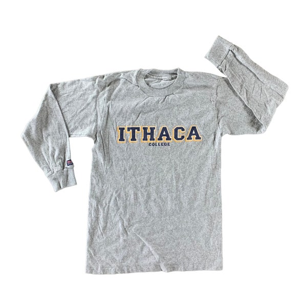 Vintage 1990s Ithaca College T-shirt size Small