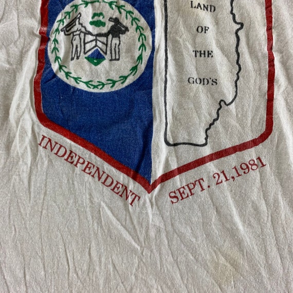 Vintage 1981 Belize T-shirt size XL - image 2