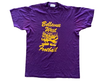 Vintage 1980s Football T-shirt size Medium