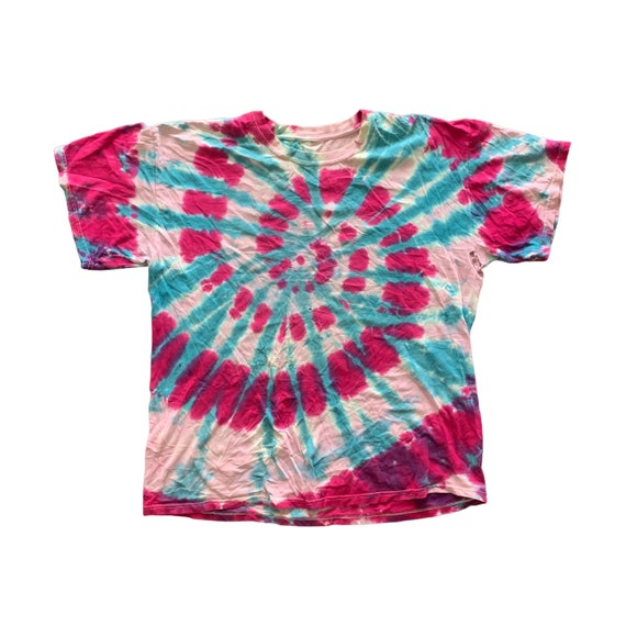 Vintage 1990s Tie Dye Sportswear T-shirt size XL - image 1