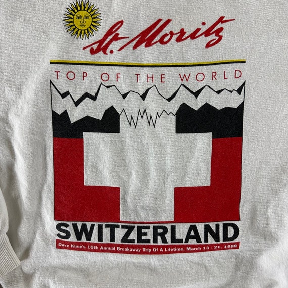 Vintage 1990s Switzerland Sweatshirt size XL - image 2