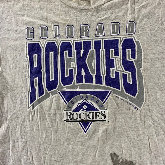 Vintage 1991 Colorado Rockies T-shirt size XL - image 2
