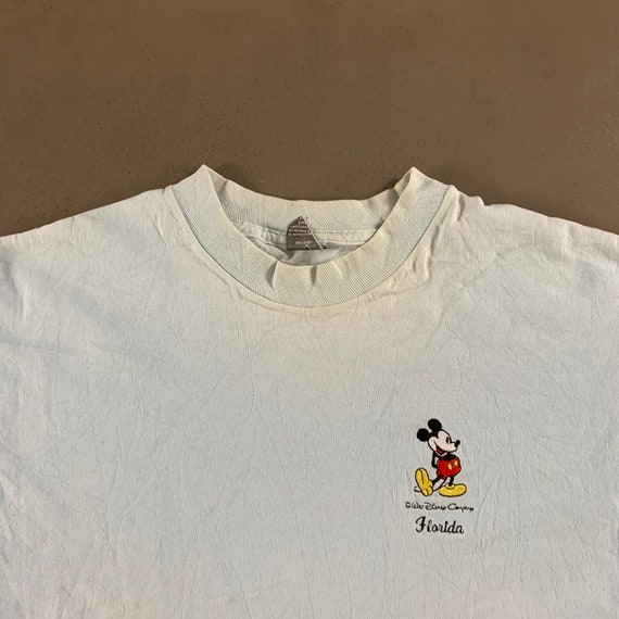 Vintage 1990s Mickey Mouse T-shirt size Large - image 2