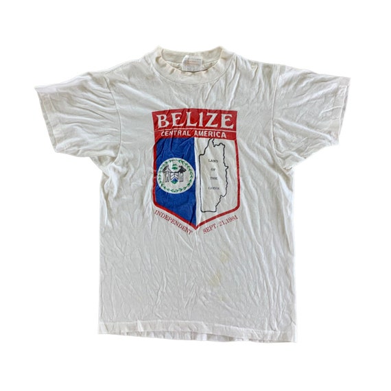 Vintage 1981 Belize T-shirt size XL - image 1