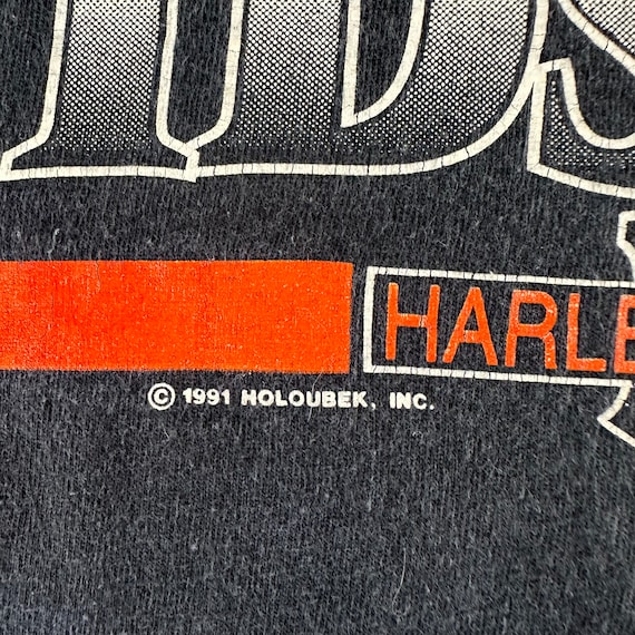 Vintage 1991 Harley Davidson T-shirt size XL - image 3