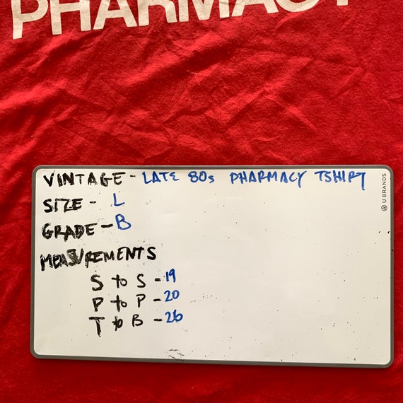 Vintage Late 1980s Pharmacy T-shirt size Large - image 6