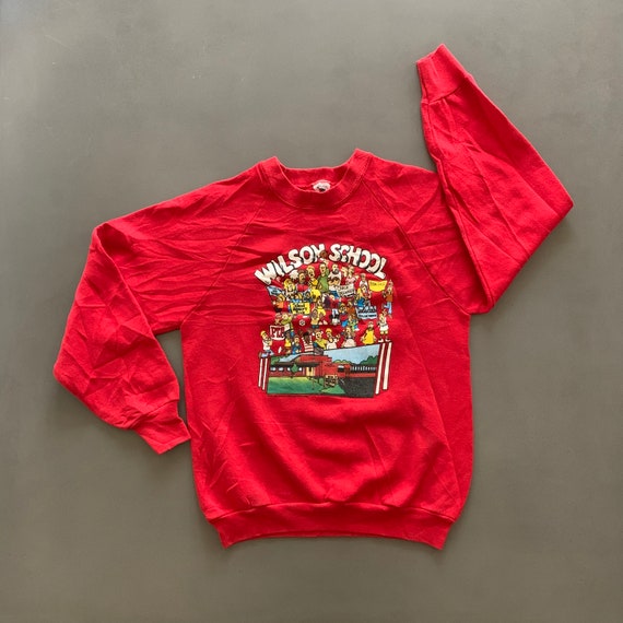 Vintage 1991 School Sweatshirt size Medium