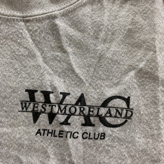 Vintage 1990s Westmoreland Athletic Club Sweatshi… - image 2