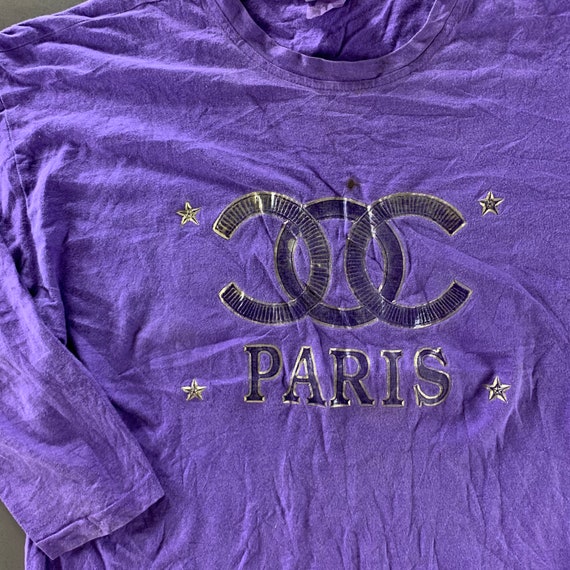 Vintage 1990s Paris T-shirt size OSFA - image 2