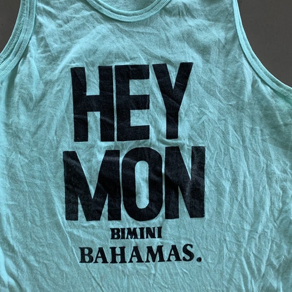 Vintage 1990s Bahamas Tank size XS - image 2