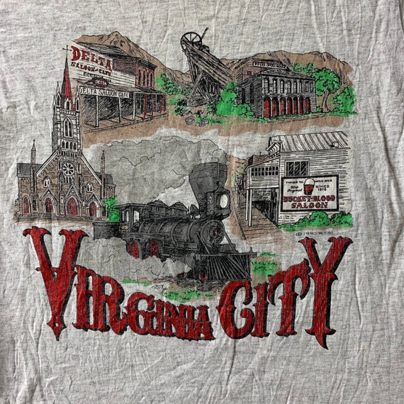 Vintage 1990s Virginia City T-shirt size Medium - image 2