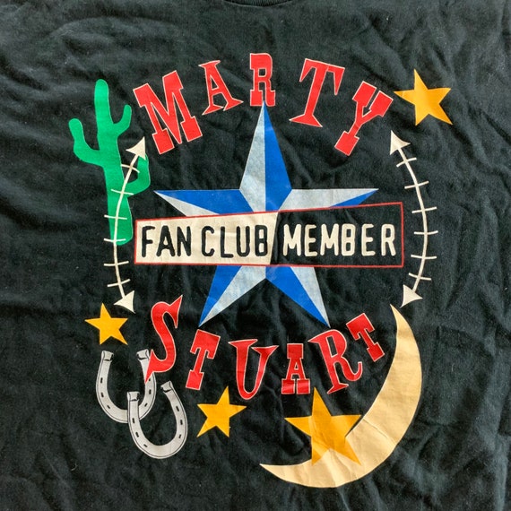 Vintage 1990s Marty Stuart T-shirt size XL - image 2