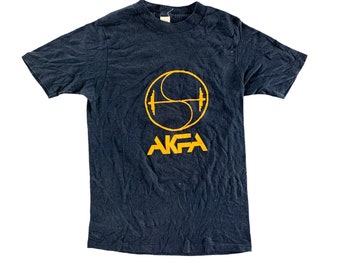 Vintage 1970s AKFA T-shirt size Medium
