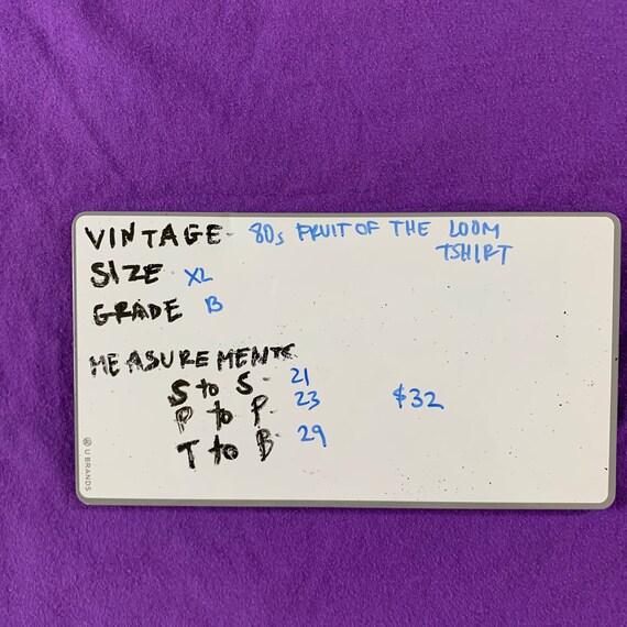 Vintage 1980s Fruit of the Loom T-shirt size XL - image 5