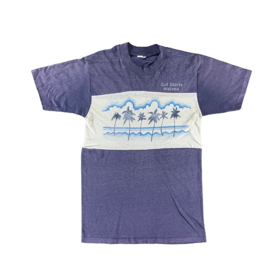 Vintage 1980s Gulf Shores Alabama T-shirt size La… - image 1