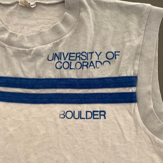 Vintage 1990s University of Colordo T-shirt size … - image 2