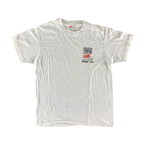 Vintage 1991 Bad Company Crew T-shirt size Large - image 1