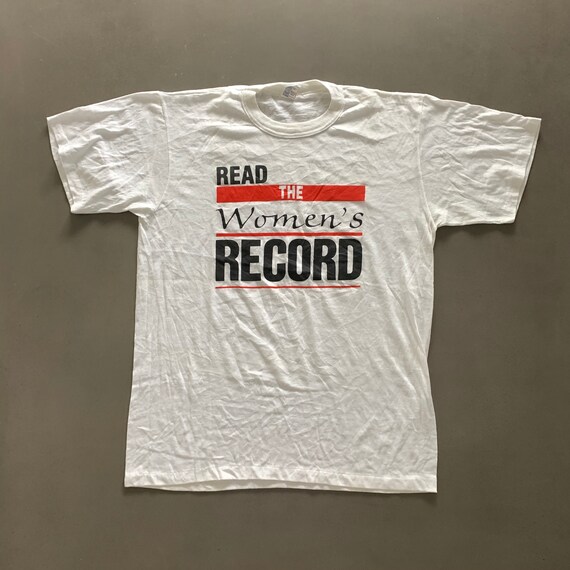 Vintage 1980s Feminist T-shirt size XL