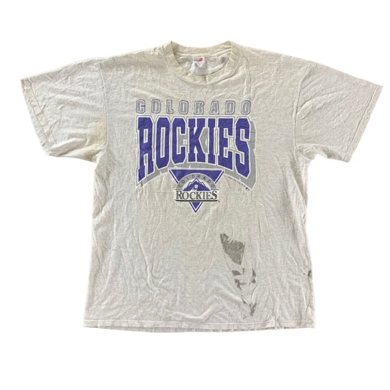 Vintage 1991 Colorado Rockies T-shirt size XL - image 1