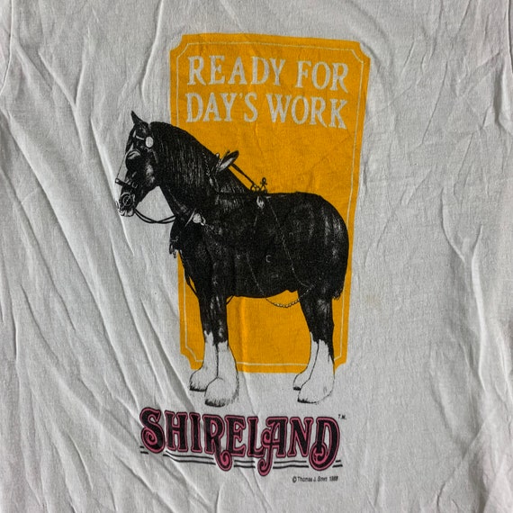 Vintage 1988 Shireland T-shirt size Small - image 2
