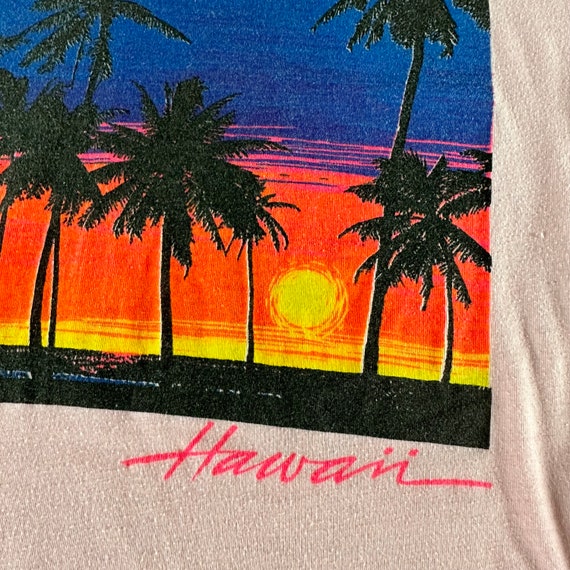 Vintage 1990s Hawaii T-shirt size Medium - image 4