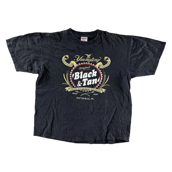 Vintage 1990s Black & Tan T-shirt size XL - image 1