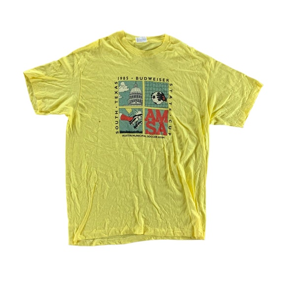 Vintage 1985 Budweiser T-shirt size XL - image 1