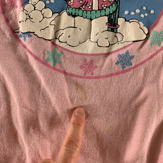 Vintage 1990s Ski Bunny Sweatshirt size OSFA - image 3