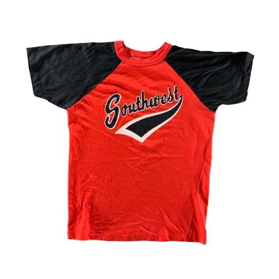 Vintage 1980s Southwest Baseball T-shirt size Lar… - image 1