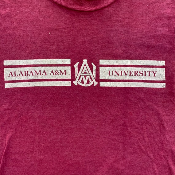 Vintage 80s Alabama A and M University T-shirt si… - image 2