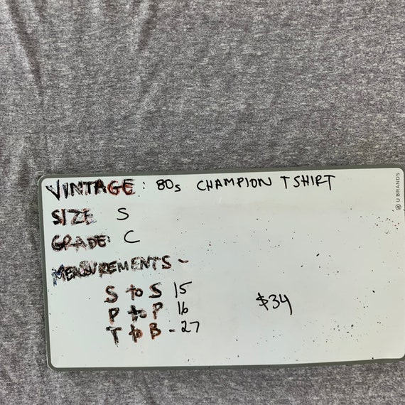 Vintage 1980s Champion T-shirt size Small - image 5