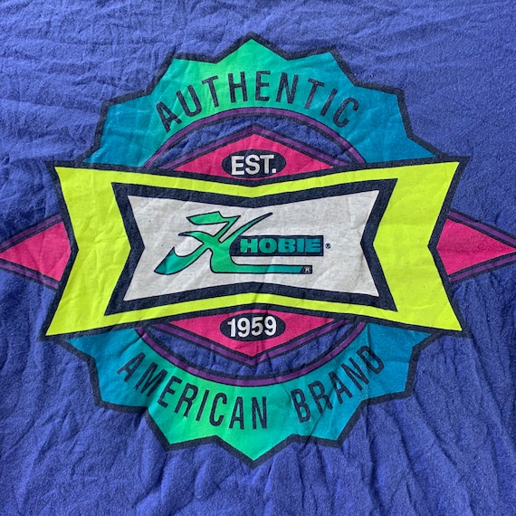 Vintage Early 1990s Hobie American Brand T-shirt … - image 2