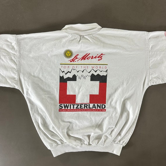 Vintage 1990s Switzerland Sweatshirt size XL - image 5