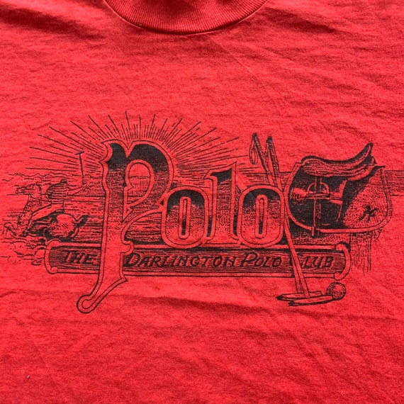 Vintage 1980s Polo Club T-shirt Size Large - image 2