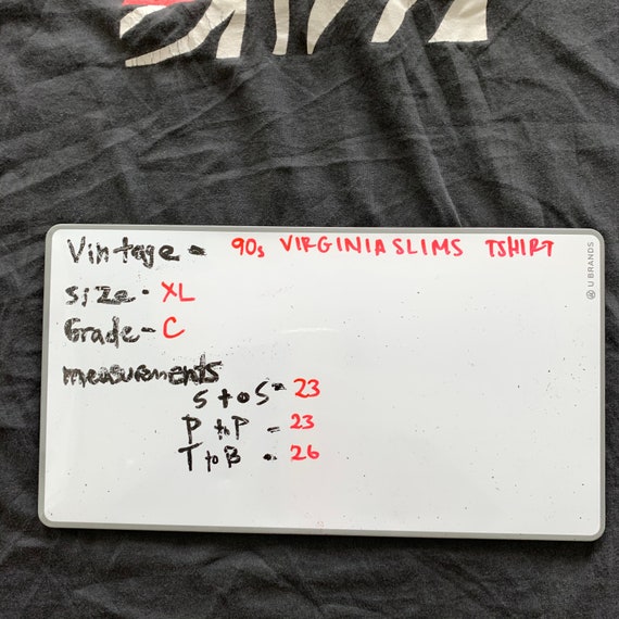 Vintage 1990s Virginia Slims T-shirt size XL - image 6