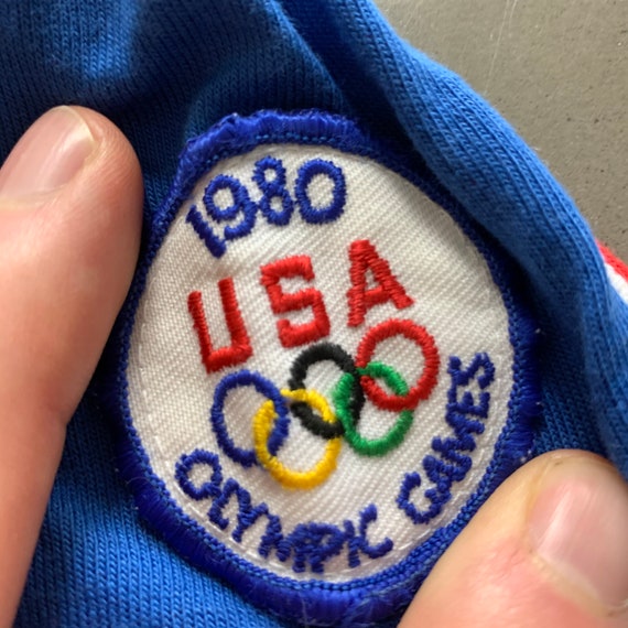 Vintage 1980s USA Olympic T-shirt size Small - image 2