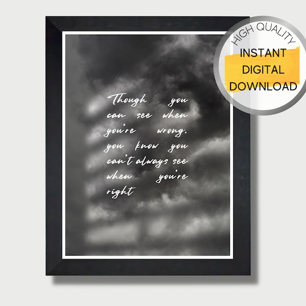 Vienna by Billy Joel Lyrics Inspired Music Room Art, Custom Music Print, Original Design, Printable Poster, IMMEDIATE DIGITAL DOWNLOAD