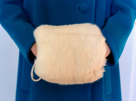 Vintage Lilli Ann Brilliant Blue Wool Coat