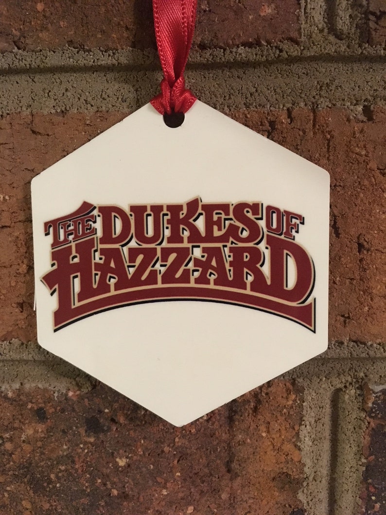 Dukes Of Hazzard Christmas Ornament 