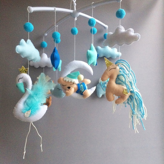 unicorn cot mobile
