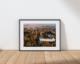 The Parade Hartlepool Park Poster | Scenery Wall Art | Hartlepool Gift | Décor Print | Town Art