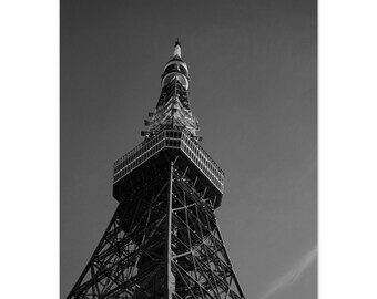 Torre di Tokyo (GIAPPONE), Stampa (Poster da parete con vista su Tokyo, regalo per Tokyo, stampa artistica da parete, poster decorativo da parete, Giappone)
