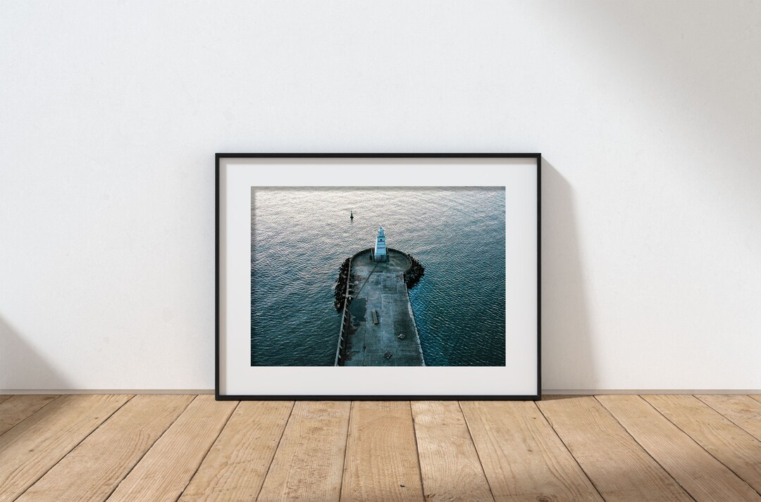 The Old Pier Lighthouse, HARTLEPOOL Poster Gift for Hartlepool Scenery