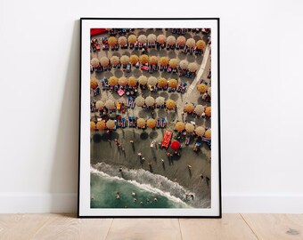 Cinque Terre Italy Travel Poster | Coastal Wall Art Print | Italian Landscape Decor | Holiday Gift Print | Wall Décor