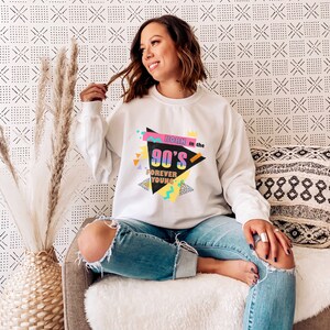 Born in the 90s Retro SweatShirt, Vintage Shirt, Grunge Clothing, Aesthetic Shirt, Nostalgia 90s Attire, I Love the 90s Fashion