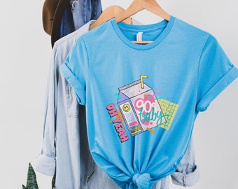 90s Baby 90s Retro Shirt, Vintage Shirt, Grunge Clothing, Aesthetic Shirt, Nostalgia 90s Attire, I Love the 90s Fashion, Old School Tee
