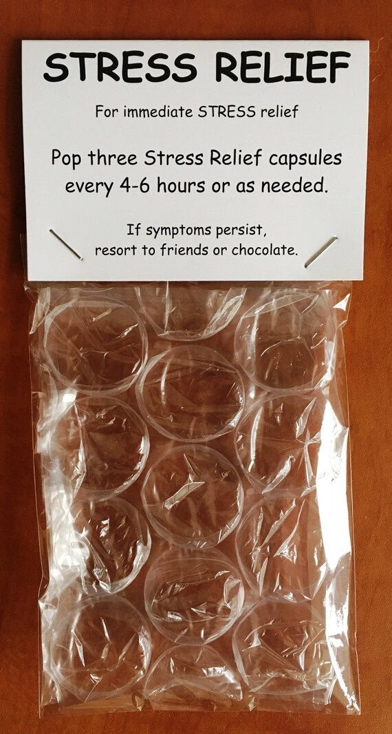 Stress Relief with Bubble Wrap | Etsy