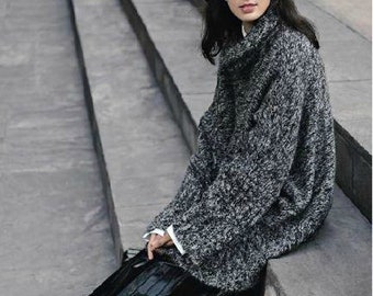 Alpaca Oversized Sweater (PM1830)