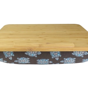 Cojín para portátil - bandeja para laptop Soportes para Portátiles con Cojín en Cama y Sofá, Almohada/Mesa de Rodilla, a Laptop hasta 17"
